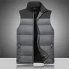 Gilet da uomo Gilet Giacca senza maniche Casual Autunno Inverno Caldo lavoro Addensare Cappotto imbottito Gilet Abbigliamento da lavoro Abbigliamento Oversize 231102