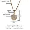 Gumeng Copper Inlaid Zircon Ins Style Love Pendant Hip Hop Cool Style Diamond Inlaid Gold Necklace Accessories 231015