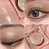 Oogschaduw diamant oogschaduwpalet prachtige glitter oogschaduw glanzende glanzende highlighter schaduw glinstering cowherd wever meisje ogen make -up 231102