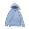 Herenhoodies voor mannen vrouwen sweatshirts effen drop-shoulder Koreaanse vrouwelijke truien met capuchon dikker warm oversized katoenen tops