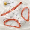 Printed letters women's briefs cotton women's high-grade watermarked underwear