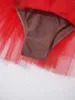 Scene Wear Kids Girls Christmas Gingerbread Man Costume Santa Dance Cami Dress Sleeveless Ballet Tutu Leotard Dancewear