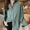 Blusa de chiffon de blusas femininas para mulheres puras roupas de primavera feminina camisa branca feminina VETEMENT FEMME 2023 TUNIC