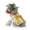 犬のアパレルクリスマスペット用品ハロウィーンの楽しい代替パーソナリティドレスアップコスチューム子犬