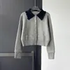 Sandro Knitle Polo Coat Kurtki damskie