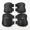 Handledsstöd Taktisk knäplatta armbåge CS Militär protektor Armé utomhussportjakt KNEEPAD Safety Gear Protective Pads