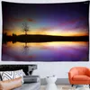 Tapissries Tropical Sandy Beach Scenery Sunset Landscape Tapestry Wall Hanging Bohemian Hippie Art Room Home Decor