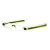 Solglasögon Eyeezi 360 graders rotationsvikning Läsglasögon Ram Bärbara glasögon Mini Presbyopia Hyperopia för kvinnor män