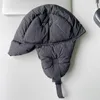 Baretten 2023 Winter Fietsen Oorklep Down Katoenen Trui Cap Vrouwen Warm Verdikte Lei Feng Hoed Outdoor Leisure Bomber Hoeden Voor mannen