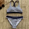 Maillots de bain pour femmes Sexy Striped Beach Bikinis Set Femmes Maillots De Bain Push Up Maillot De Bain Femme Maillots De Bain Bikini Filles Piscine Maillot De Bain 230331