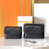 Niki Sling Bag Designer Messenger Bags Black кошелек винтажный кросс для тела кожаная сумочка женщина бирюзовая цепь роскошная сумка на плече