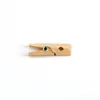 Gancio in legno Mini 25 mm Clip in legno naturale Mollette resistenti per appendere vestiti Immagini Festa di matrimonio fai da te