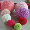 Decoratieve bloemen 6 "Wedding Silk Pomander Kust Ball Artificial Flower Ornament for Garden Market Decoration