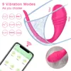 Nieuwe app Bluetooth dildo vibrator vrouwelijke draadloze afstandsbediening trillende ei g spot clitoris stimulator seksspeeltjes voor vrouwen slipje 230316