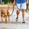 Ошейники для собак, тренировочные поводки, ремни безопасности для бега и ходьбы, 1,2 м, 1,5 м, 1,8 м, светоотражающий веревочный ошейник для маленьких, средних, больших аксессуаров
