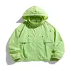 Men's Jackets Ice Silk Sun Protection Clothing For Men Summer Thin Youth UV Jacket Sports Versatile Hooded Student Coat
