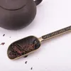 TEA SCOOPS BRONZE MINI TEAWARE CEREMONY KINESKA KONGFU TESSPOON TABELSEWARE SPHEL SPOONS TOOLICE ACCHARTORSER