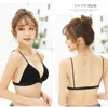 Camisoles & Tanks Women Tank Top Triangle Cup Bralette Cropped Female Seamless Underwear Sexy Lingerie V Neck Cami Padded Camisole