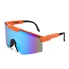 Lunettes de soleil polarisées double large originales mode vibrant cyclisme lunettes de luxe pour hommes lunettes de soleil pour femmes hommes dames demi-monture designers extérieur