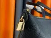 M44888 CarryAll MM Designer women shopping bag check letter flower Epi Embossed leather purse handbag lock chain messenger shoulderbag Large size