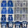 Kentucky Wildcats College 0 Deaaron Fox Jerseys Baskety 00 Tony Delk 24 Jamal Mashburn John Calipari Malik Monk Edrice Adebayo