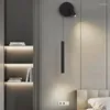 Vägglampor säng lampan nordisk minimalistisk vardagsrum bakgrund spot ljus lyx ledmodern sovrum liten hänge