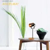 Desk Lamps American Table Lamp ASCELINA Vintage Loft Wooden Led Desk Lamp Adjustable Reading Light Office Lamp Home Lighting Decor Stores Q231104