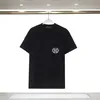 Der neue Herren-T-Shirt-Buchstabenschaumdruck verwendet 230 g Doppelstränge, 32 enge Doppelgarn-Baumwollstoffe, weich, schwarz, weiß, rosa, rot3XL#99