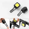 Hot mini mountain bike light multi-functional strong bike headlight outdoor riding electric bike flashlight