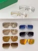 Neue Modedesign-Katzenaugen-Sonnenbrille in Schmetterlingsform, 1065-Metallhalbrahmen, randlose Gläser, beliebter Stil, vielseitige Outdoor-UV-400-Schutzbrille