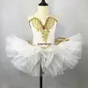 Palco desgaste domingo profissional balé tutu branco cisne lago traje panqueca meninas crianças vestido crianças