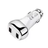 Universal 18W QC3.0 Fast Cell Phone Chargers Dual Usb Car Charger Adapter For Iphone 11 12 Samsung s10 s20 note 10 htc android phone gps pc
