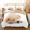 Bedding Sets 2/3 Pcs Pet Dog Duvet Cover Set Bed For Girl Boy Quality Bedclothes Roupa De Cama Dropship Comforter