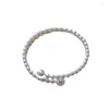 Роскошные браслеты из бисера в стиле ретро, женские простые модные универсальные жемчужные браслеты Advanced Sense, аксессуары для драгоценностей