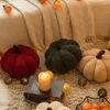 Travesseiro nórdico luxo abóbora sofá pelúcia bolinhas boneca decoração de halloween decoração de casa crianças brinquedos