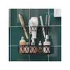 US Warehouse Bathroom Storage Tool Attractizer Hand Hanger for Hair Dryer Metal Accessory Basket Tray Bdbzollnmb