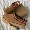 Designer Tazz Slippers Tasman Slides Mustard Seed Classic Ultra Mini Platform Boot Slip-on Les Petites Suede Wool Blend Comfort Winter Booties size 35-44