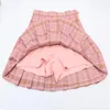 Jupes Joyeux Jolie Mode Harajuku Femmes Mini Jupe Taille Haute Cosplay Plaid Plissé Fermeture À Glissière Sexy Mignon Kawaii Femelle