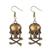 Dangle Earringsファッションハロウィーンジュエリーアクセサリー合金スケルトンゴーストハンドクモペンダントステート