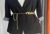 Chaîne en or ceinture fine pour femmes mode chaînes de taille en métal dames robe manteau jupe ceinture décorative Punk bijoux accessoires G22412191