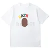 Bapess camiseta Diseñador Camisa Hombre Mujer Patrón Imprimir Manga corta Camiseta para hombre Moda Algodón Polos Ropa Camisetas Tamaño M-2XL
