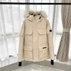 Piumino da uomo Parka Designer Giacche Uomo Donna Moda Giacca Autunno Inverno Caldo Cappotto spesso Più tasca sul braccio Badge Colletto alla coreana Taglia Xs-xxla7w1