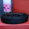 New Men Belt Designer Jeans Luxury Belt Women Fashion Classic Lychee Grain Smooth Buckle Belts Width 3.3cm Size 95-125cm