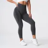 Yoga Outfit Yoga Outfit NVGTN Moucheté Sans Couture Lycra Spandex Leggings Femmes Doux Collants D'entraînement Fitness Tenues Pantalon Taille Haute Gym Porter 1106999