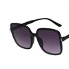 Sunglasses Rice Nail Square Round Face Ladies Anti-ultraviolet Wild Jelly Uv400