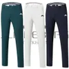 Pantalons de Golf pour hommes, épais, extensibles dans les quatre sens, couleur unie, pantalons de sport décontractés, vêtements de Golf de haute qualité, automne et hiver, 220108181v