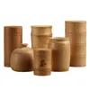 Tragbare Bambus-Teedose, versiegelt in Bambusrohr, kleine Tee-Aufbewahrungsbox, Bambusholz, erwachender Tee-Eimer, große Verpackung, Bambusbecher