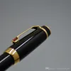 High-quality Bohemian black resin gold Silver clip Roller ballpoint pen writing office school supplies diamond and number on clip