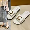 Summer feminino Fashion Fashion All-Match Sof Sole Anti-deslizamento Desodorização ao ar livre Despagres de alta qualidade Slippers de lazer