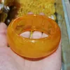 Bangle Natural Baltic Amber Women Mężczyźni oryginalne stare wosk pszczeliowe woskowe masło bursztynowe bransoletka dla dziewczyny mamo prezenty